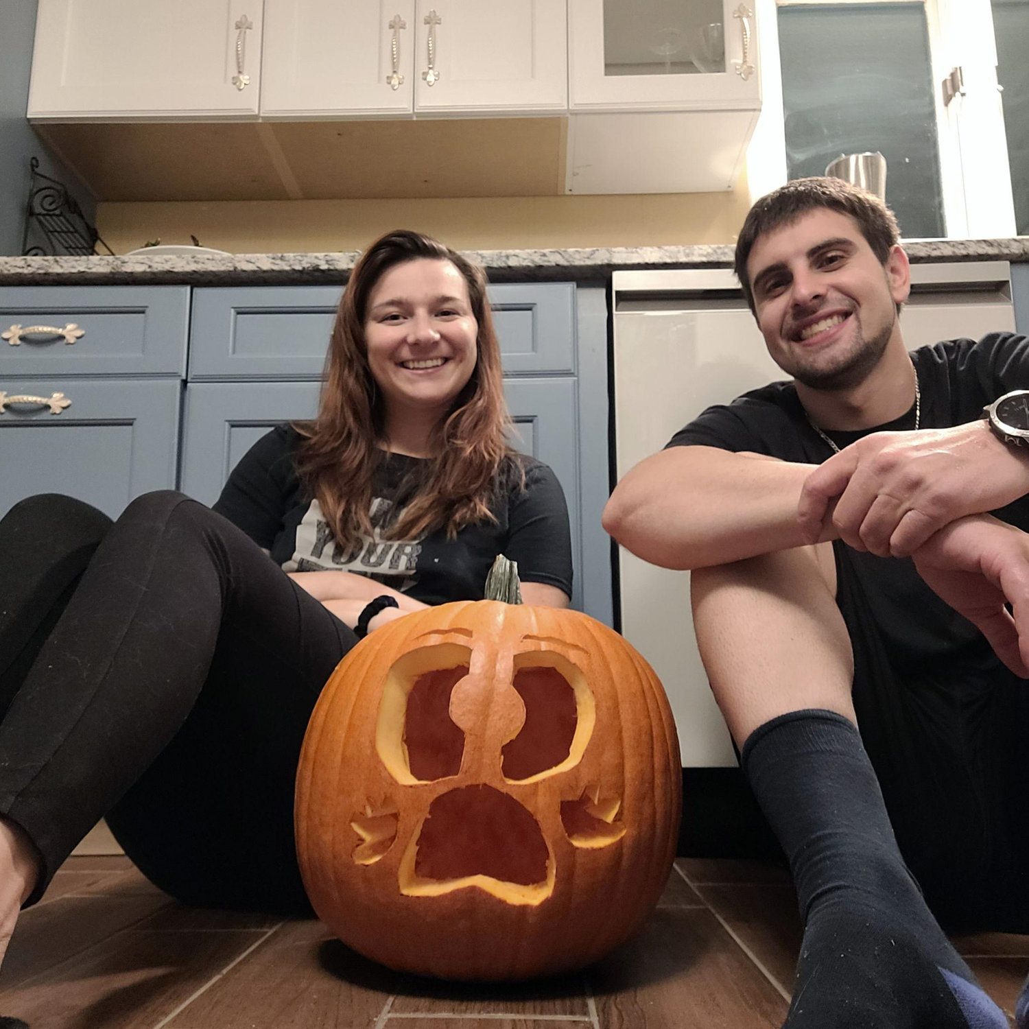 Nothing says Halloween like carving a pumpkin