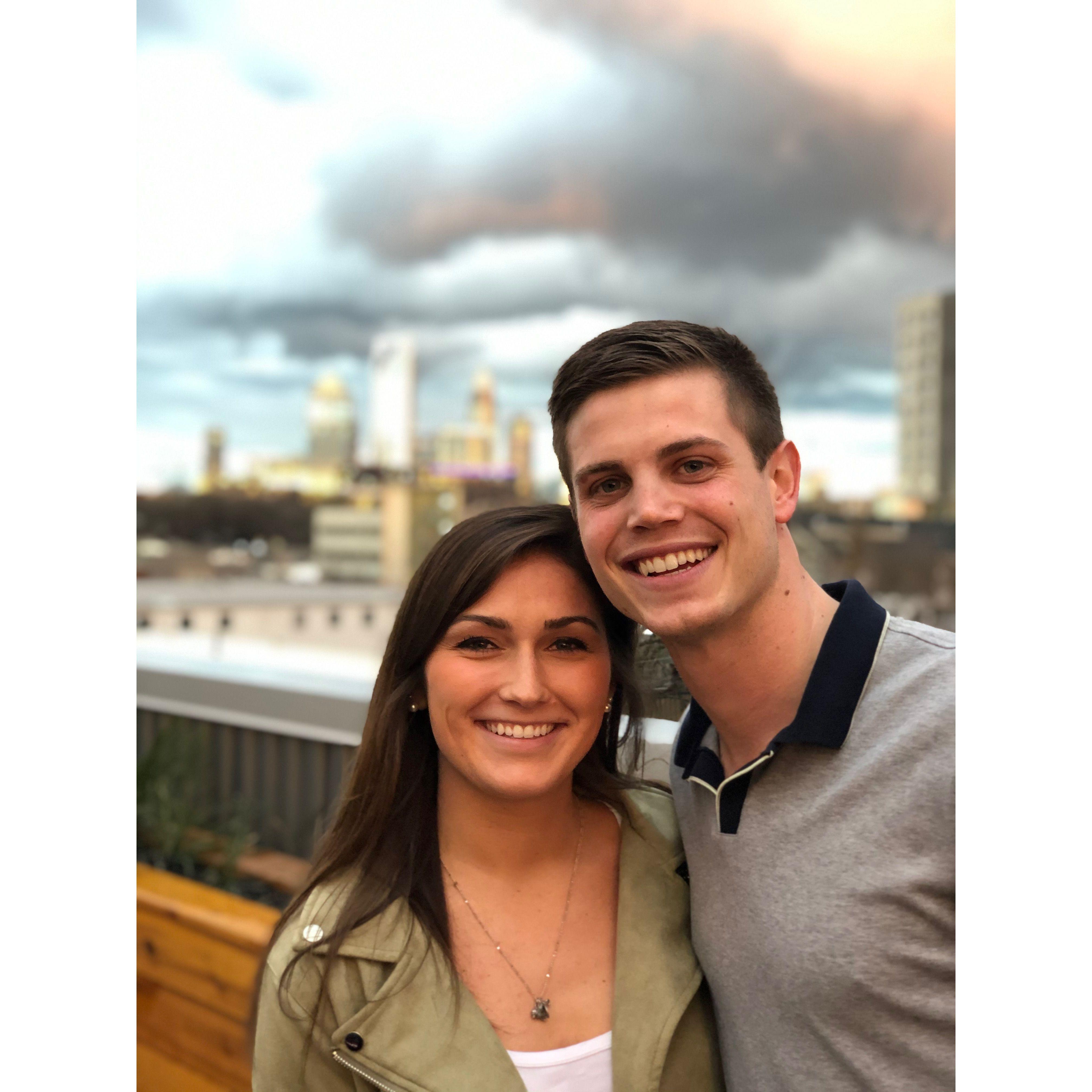 One of our earliest dates!