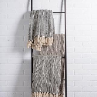 Mini Chevron Handloom Throw