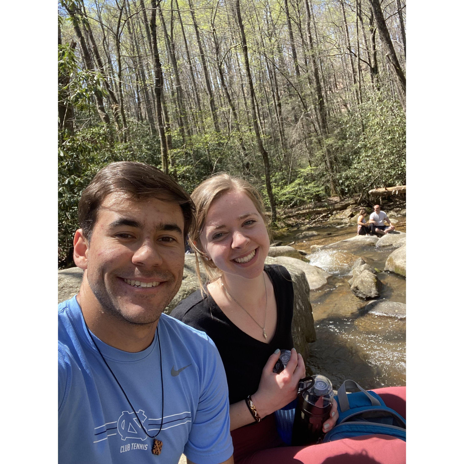 Our first time hiking together!