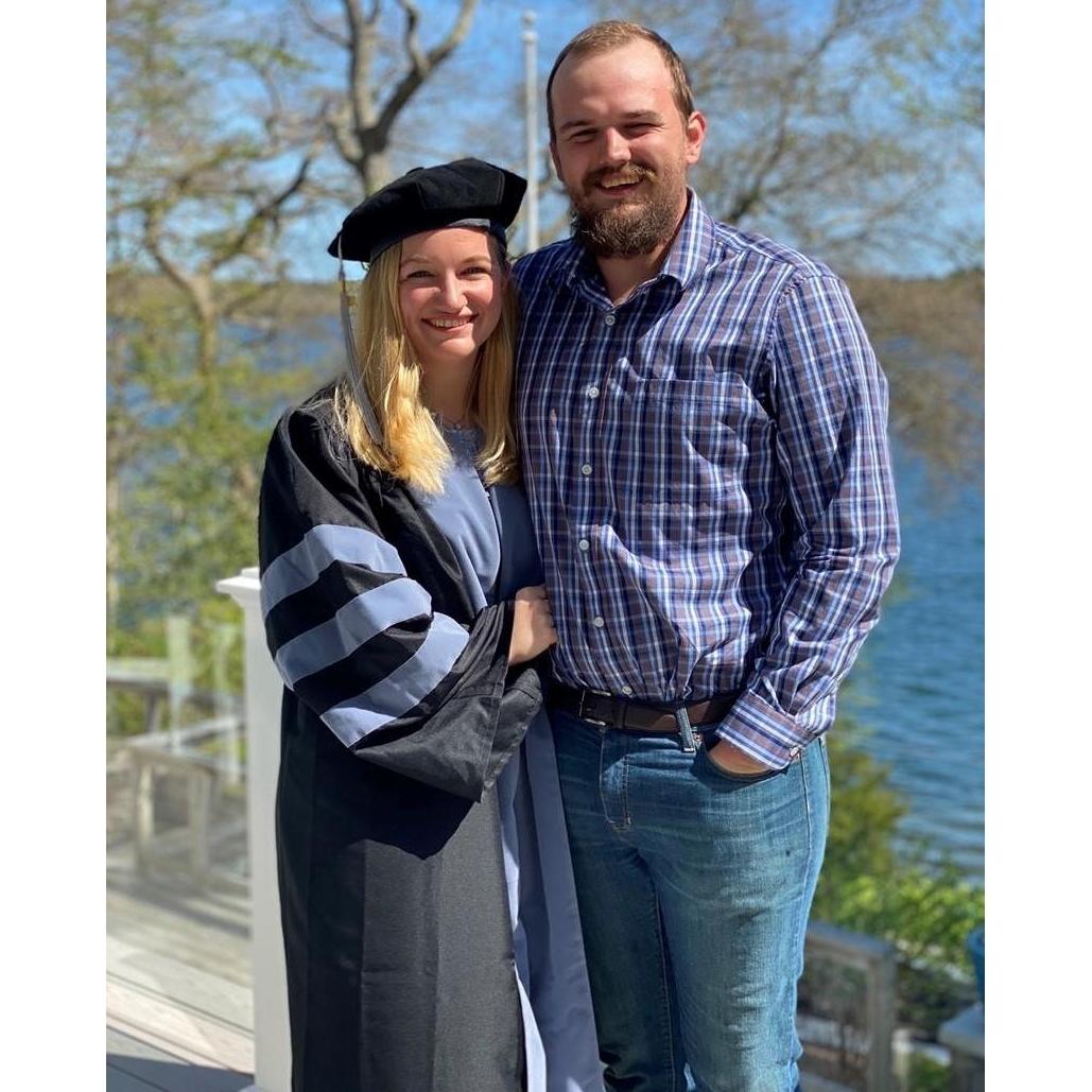 Chelsey's veterinary school graduation