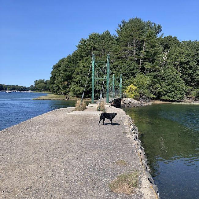 Wiggly Bridge, York Harbor, ME (Feat Charlie :D)