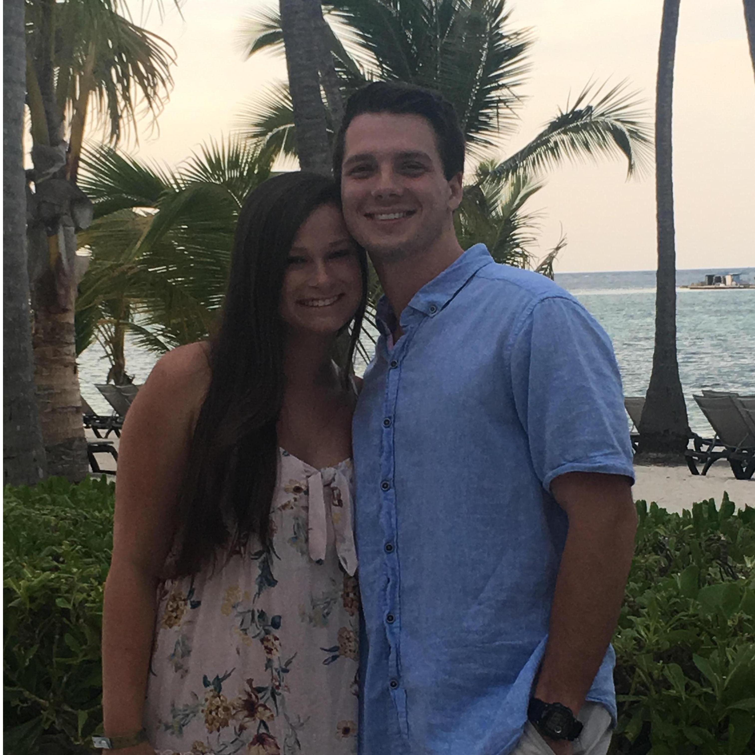On our trip to the Dominican Republic!