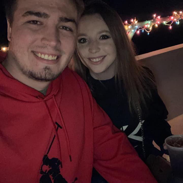 Our first Christmas together.