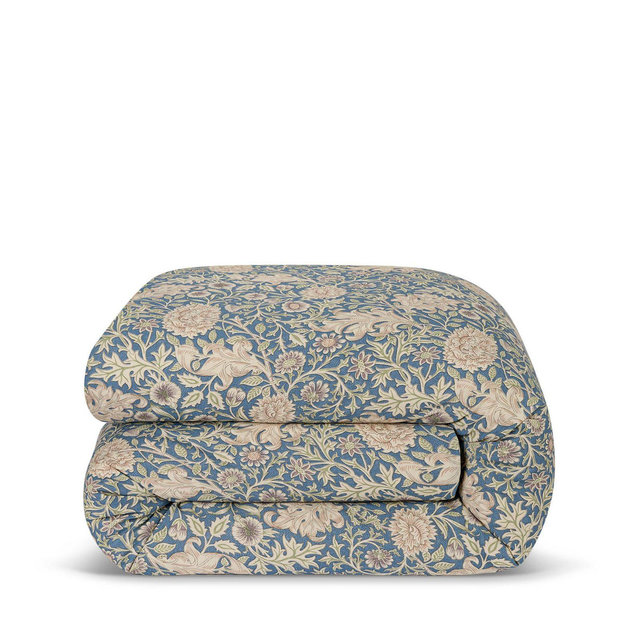 Piglet in Bed Morris & Co Double Bough Linen Blend Duvet Cover, King