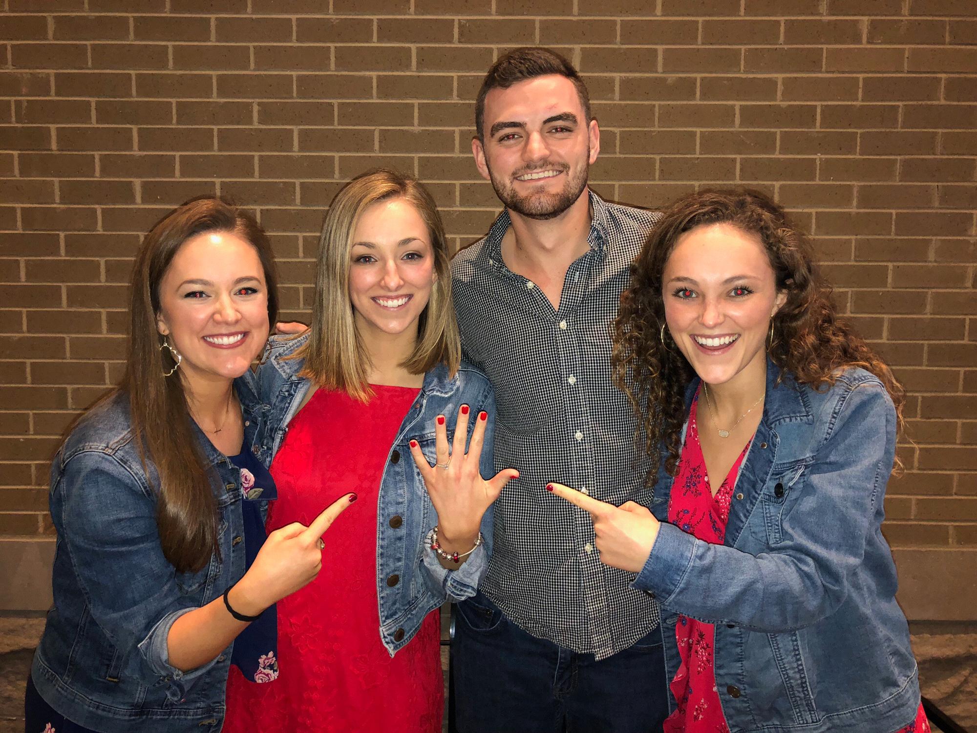 April 13, 2019 // Bowling Green // Celebrating with my sisters is the best! Allie and Kelly helped out so much with pulling off the surprise engagement!
