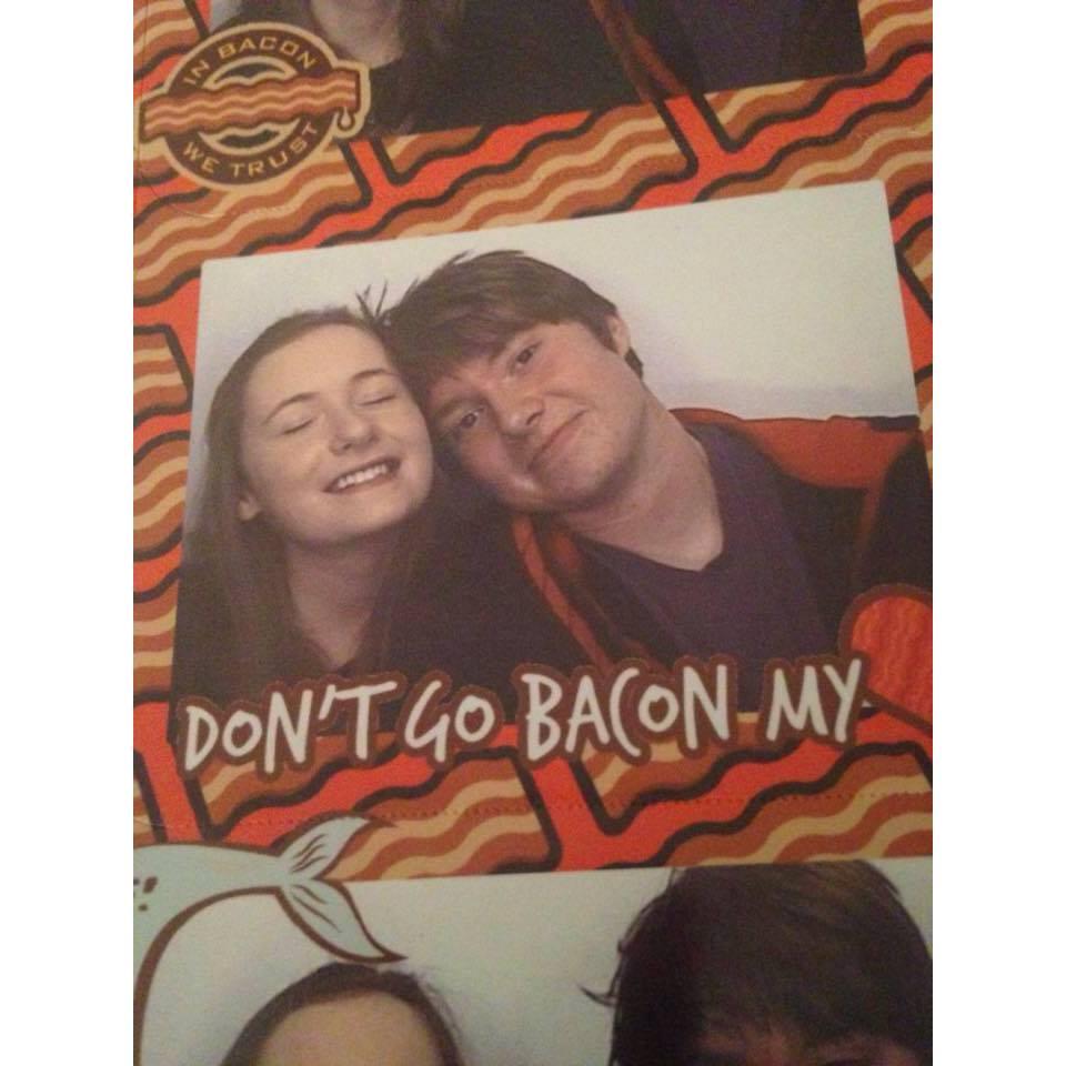 Our very first date when we were 16!