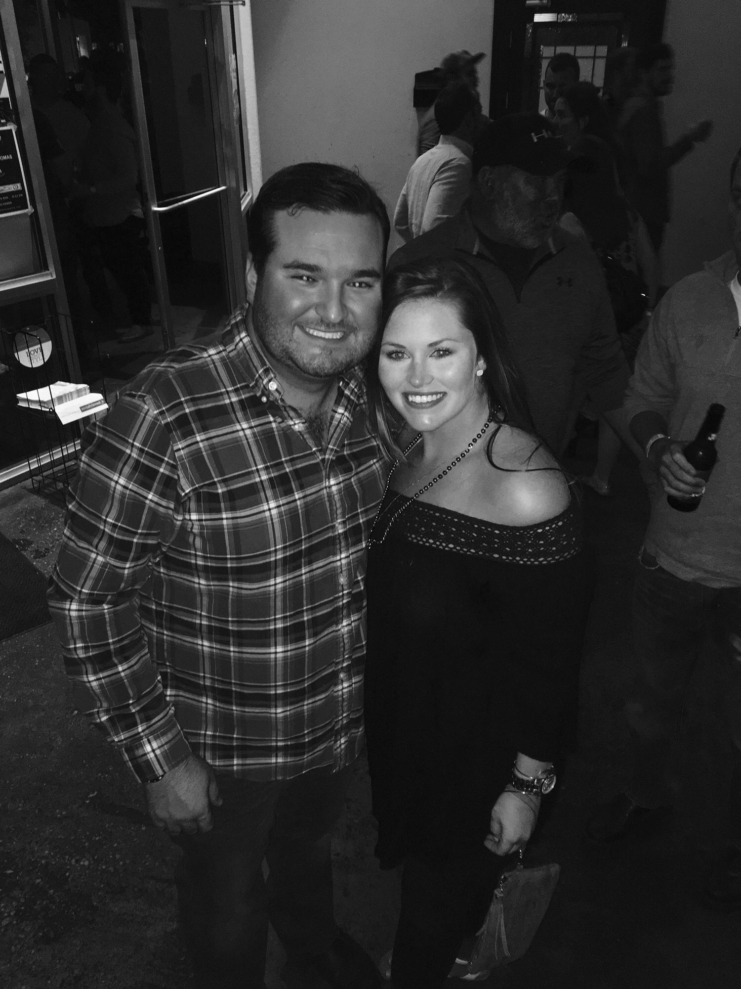 Our first picture together, May 2017