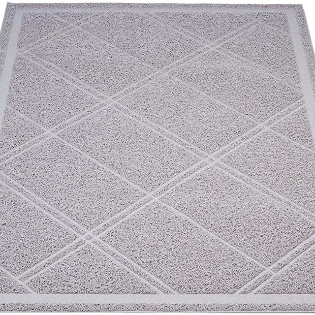 Amazon Basics Less-Mess Cat Litter Box Mat