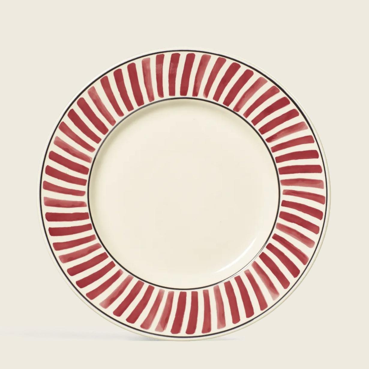 Set of Four Kintaro Side Plates - Red | OKA