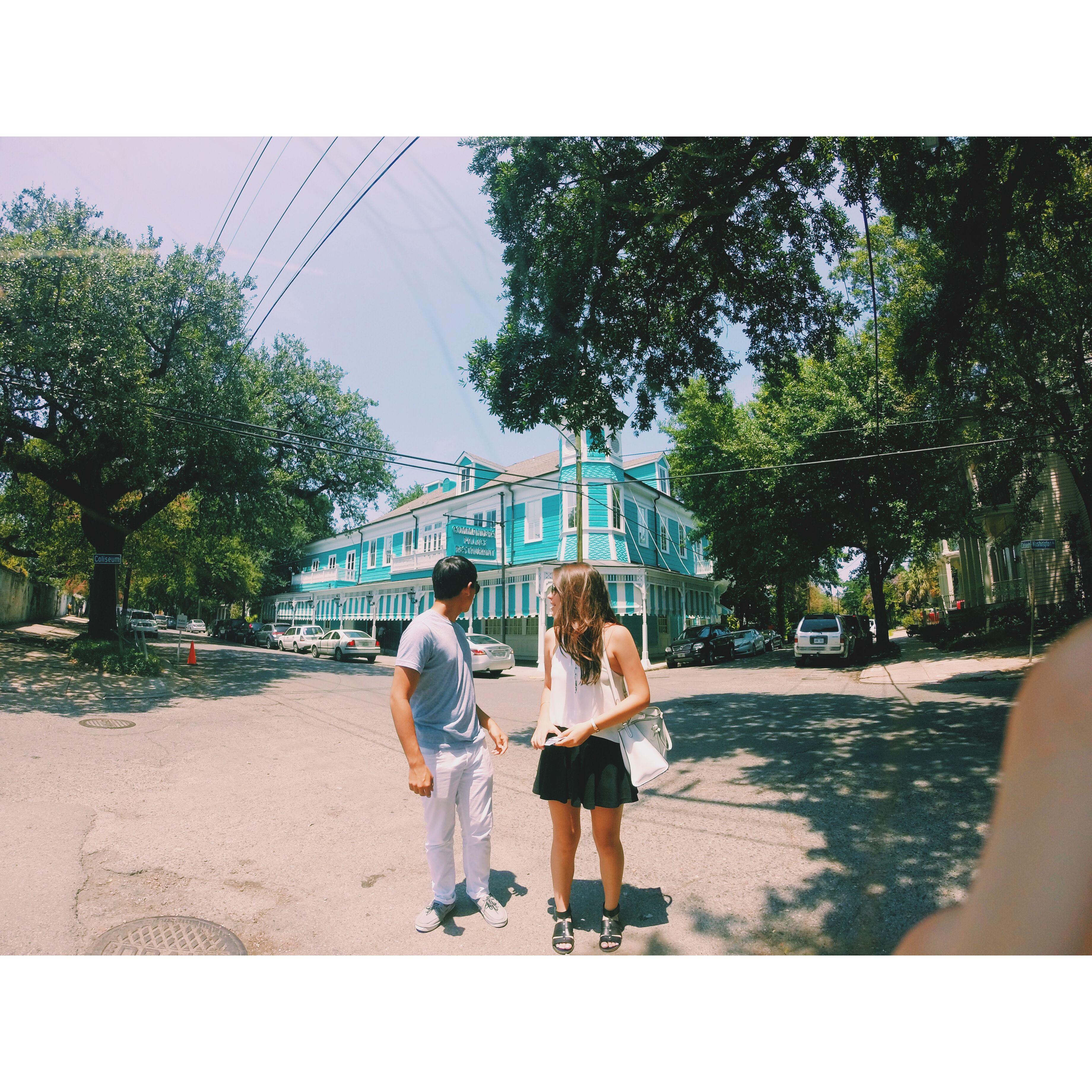 Our first roadtrip together to NOLA! 🚗