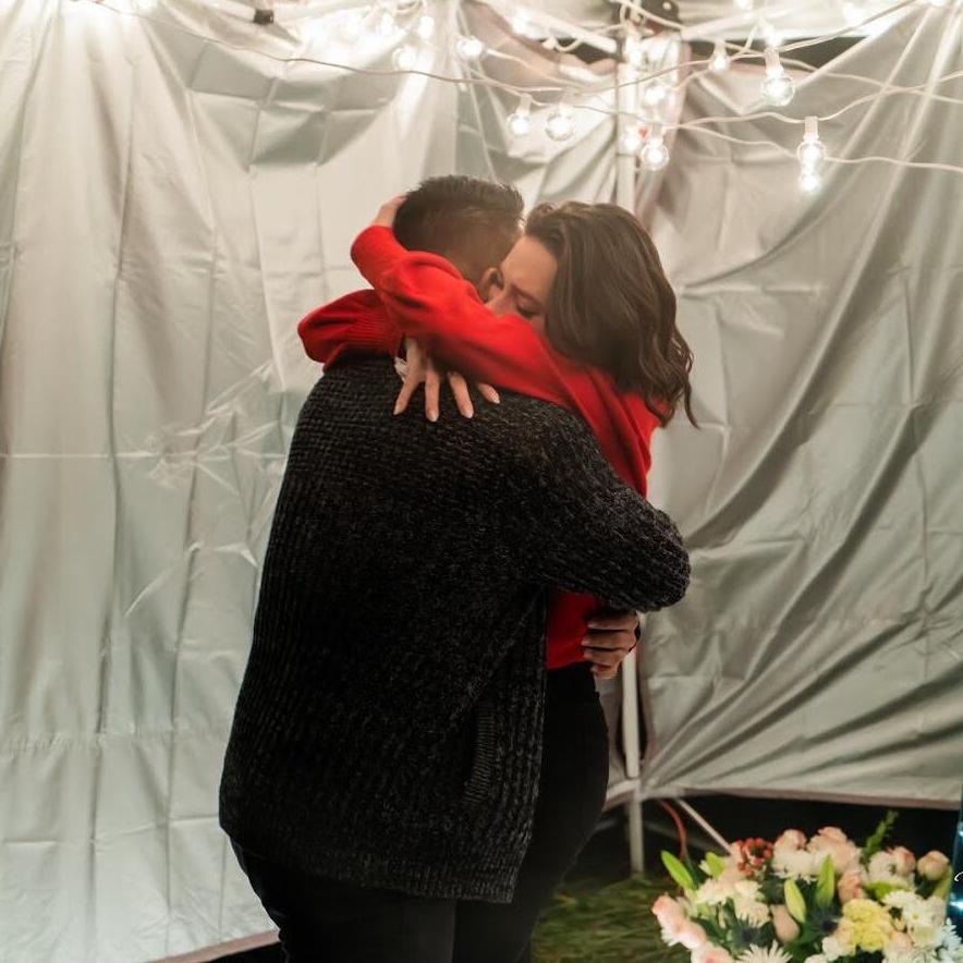 The proposal, moment 7.