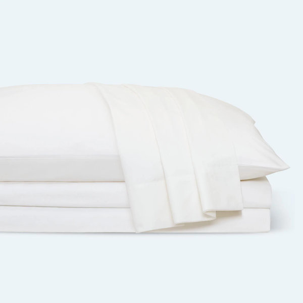 Percale Sheet Set Full / White