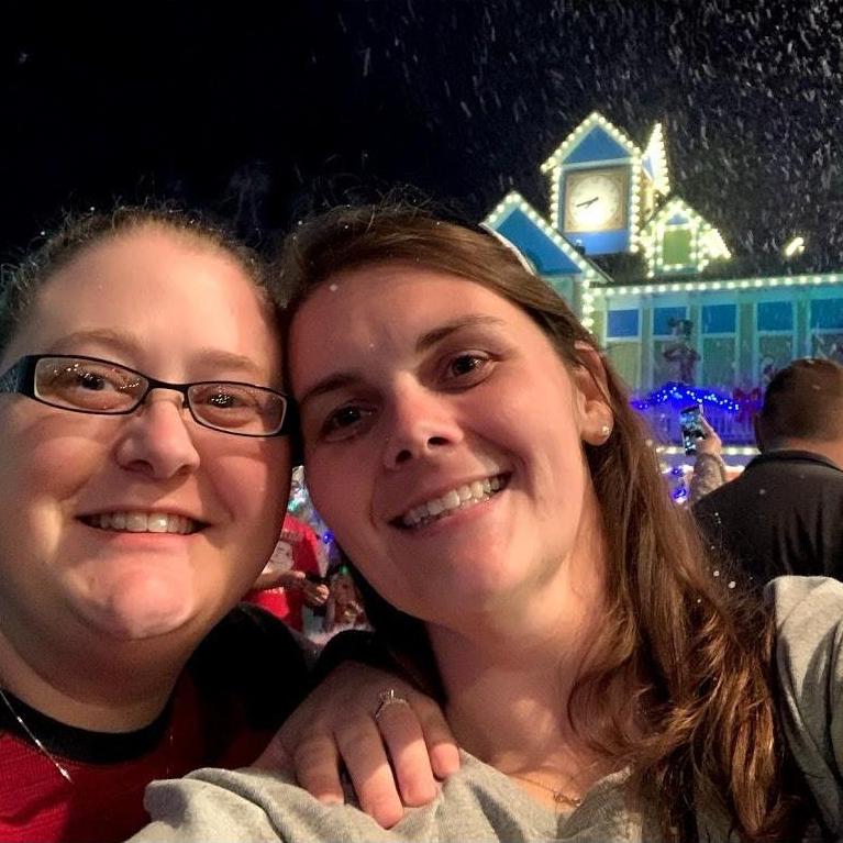 The one thing I couldn't give her for her engagement in Texas was snow . . . but as we were leaving . . .