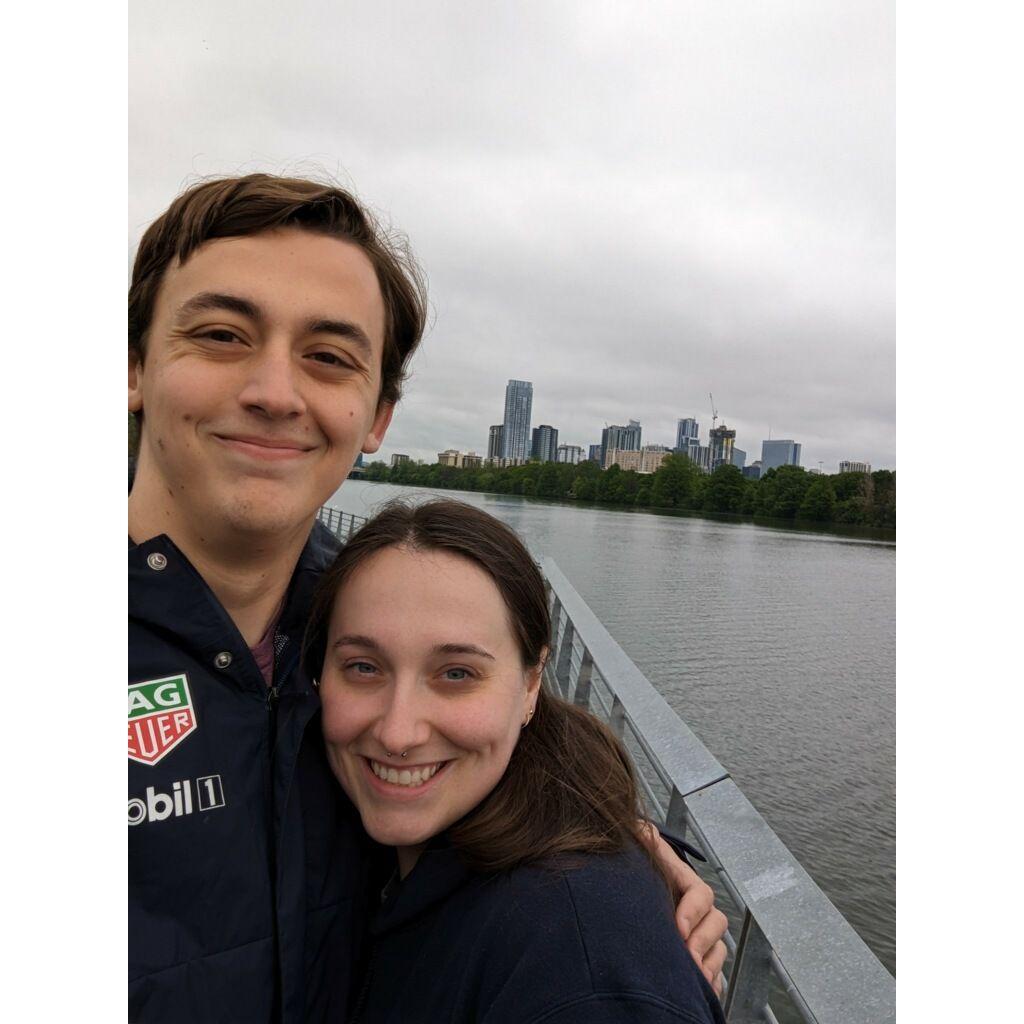 Doing long distance from Austin to College Station while Taitelyn finished out her time at the Legislature.