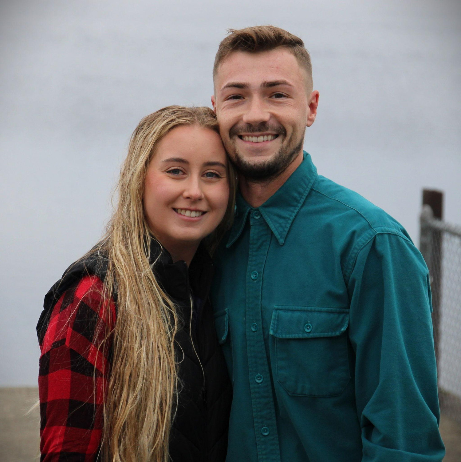 The lovely couple