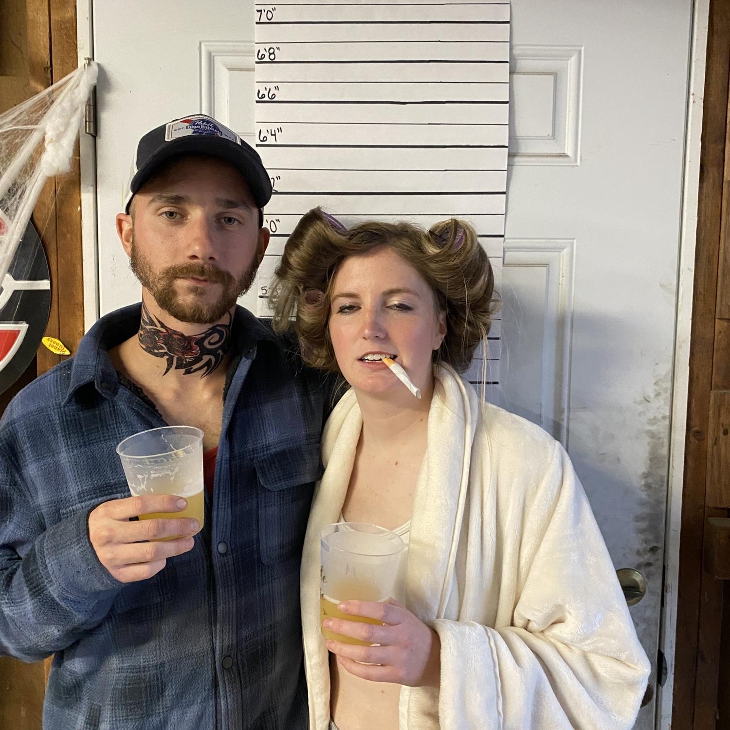 Halloween murder mystery trailer park theme 💀