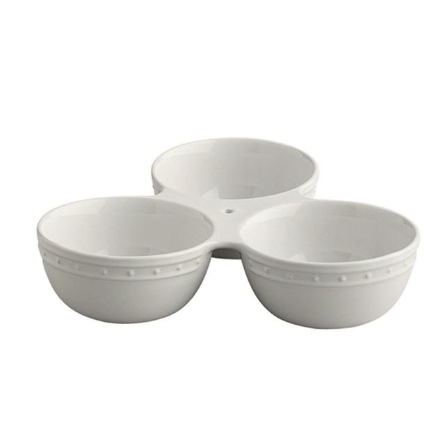nf nora fleming - Nora Fleming Stoneware Triple Dish T6