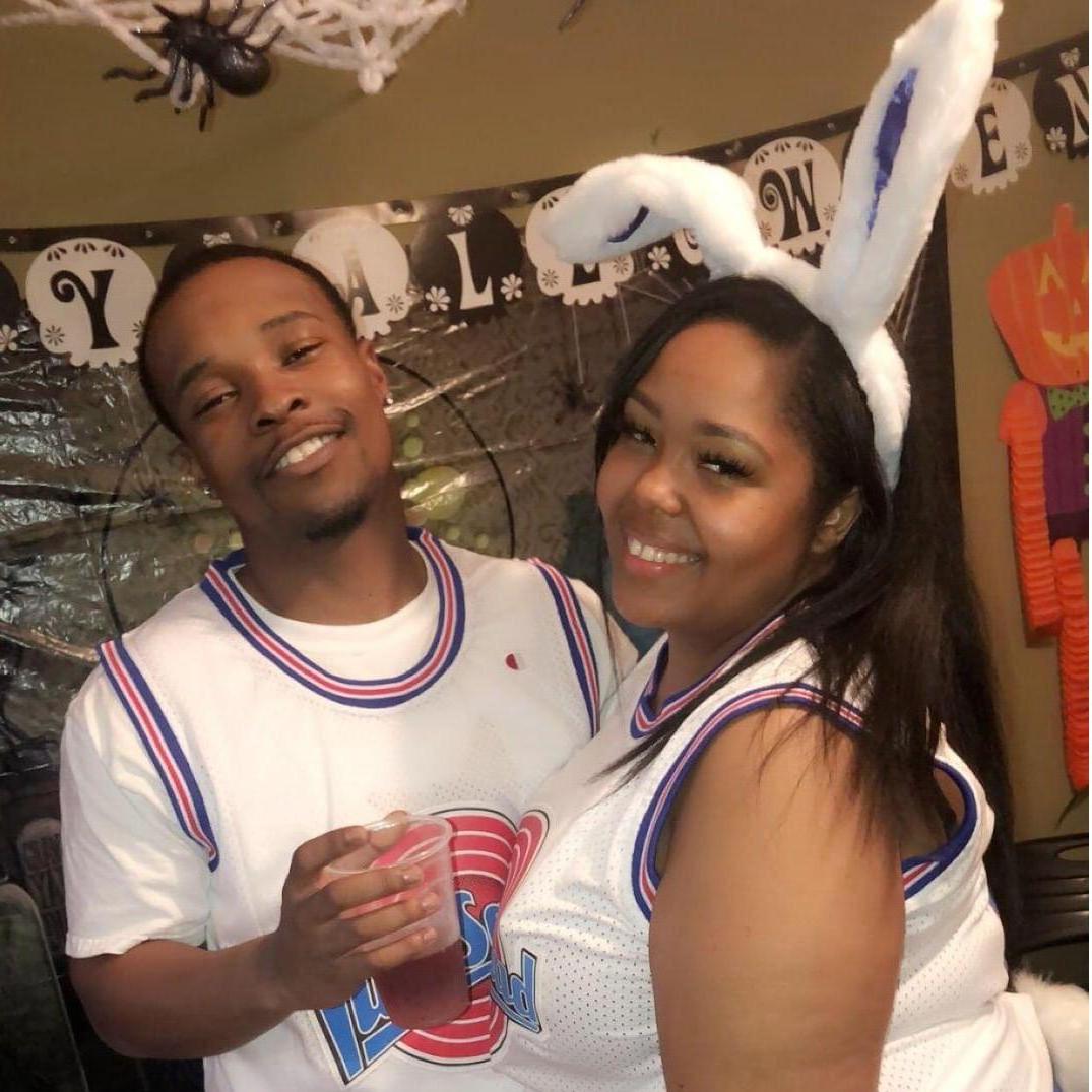 Our 1st Halloween. Bugs & Lola Bunny.