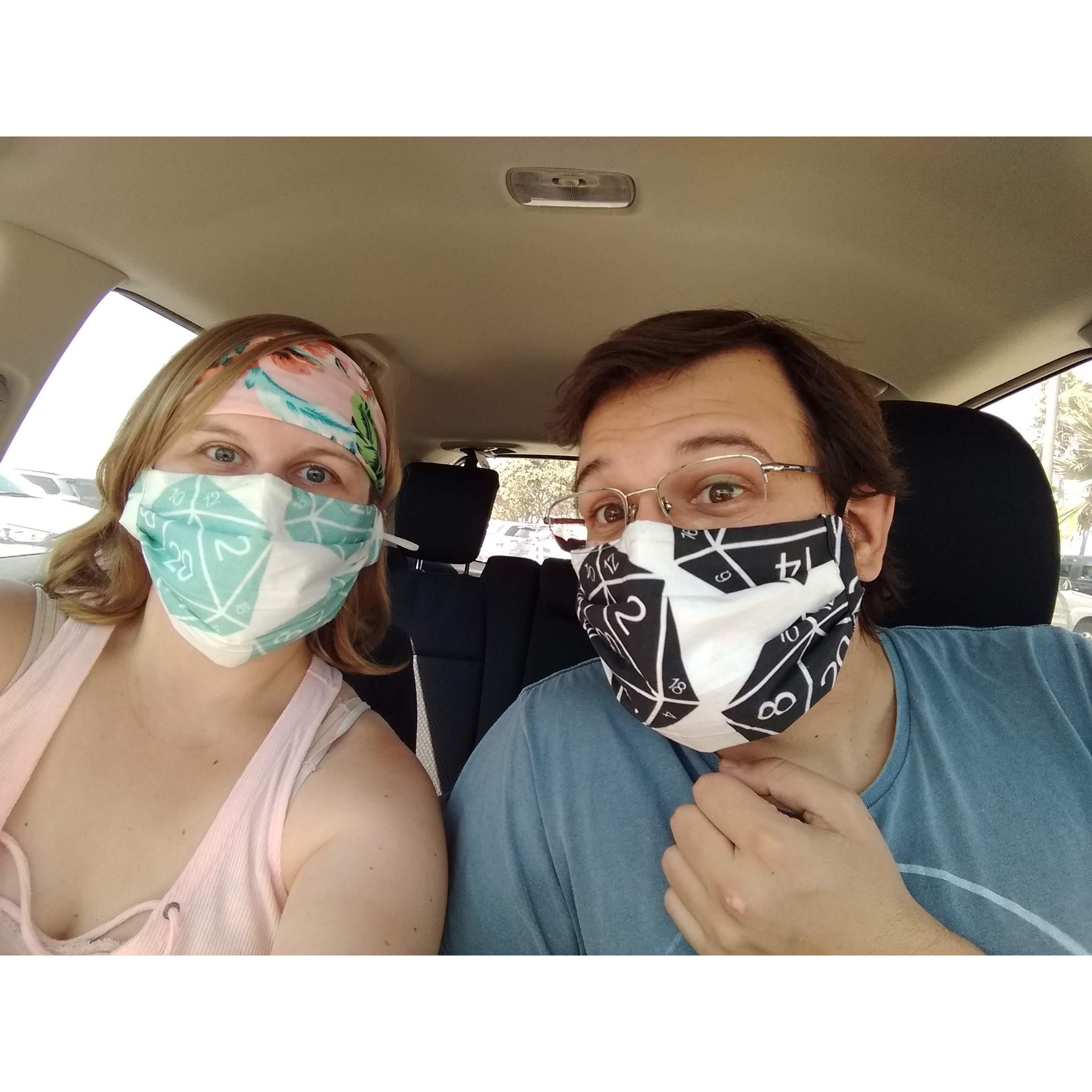 The Pandemic was an uncertain time, but brought the couple closer than ever.