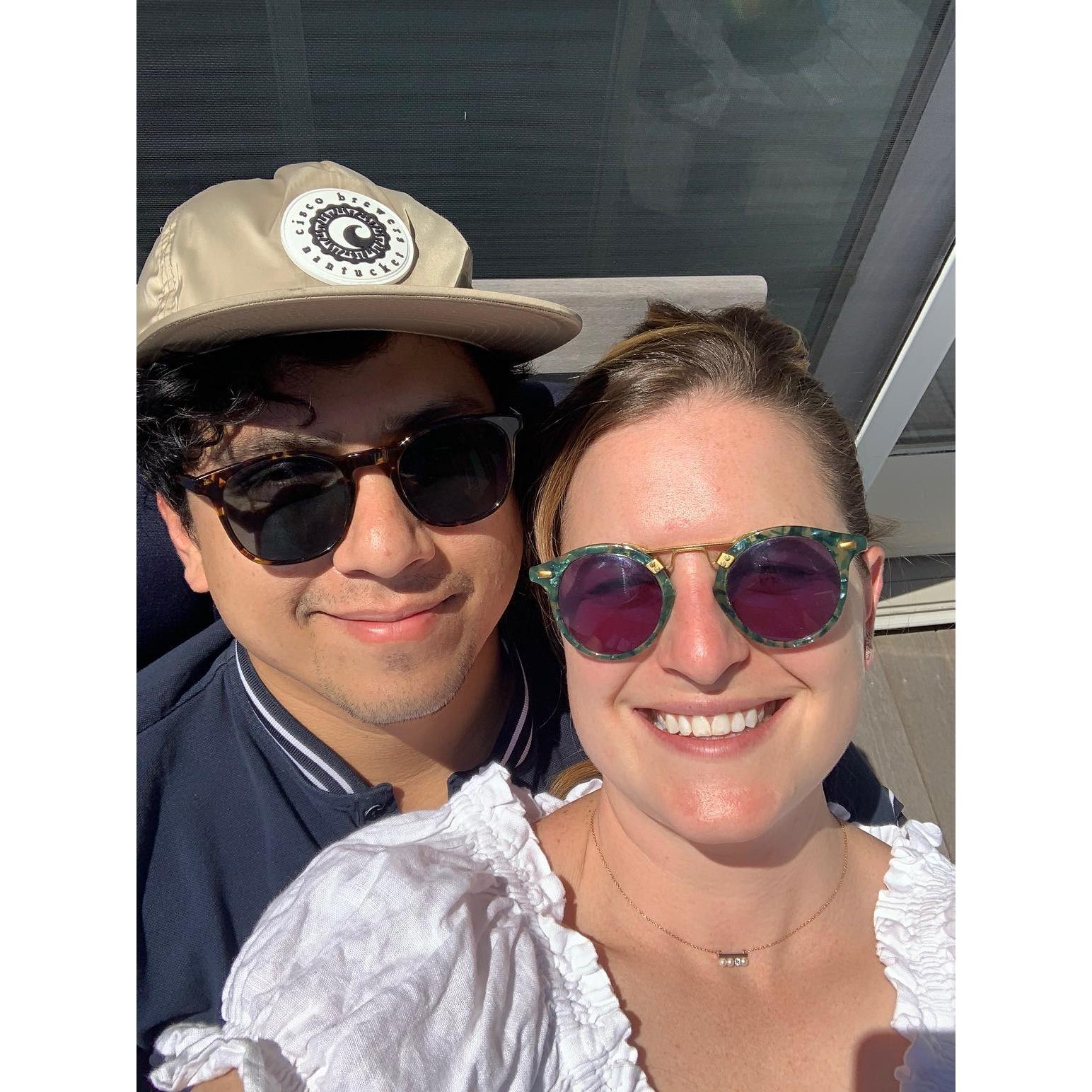 Sunny day in Nantucket