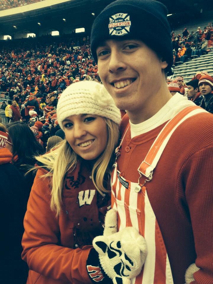 Wisconsin Vs. Nebraska. Melvin Gordon's record breaking game. Snow in Camp Randall. It really doesn't get much better.