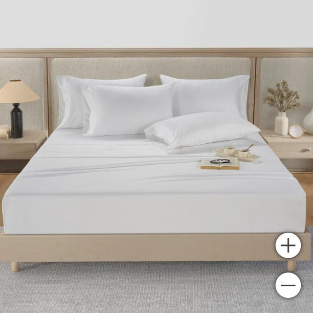 Queen in white - Hotel Signature 800 Thread Count Cotton 6-piece Sheet Set