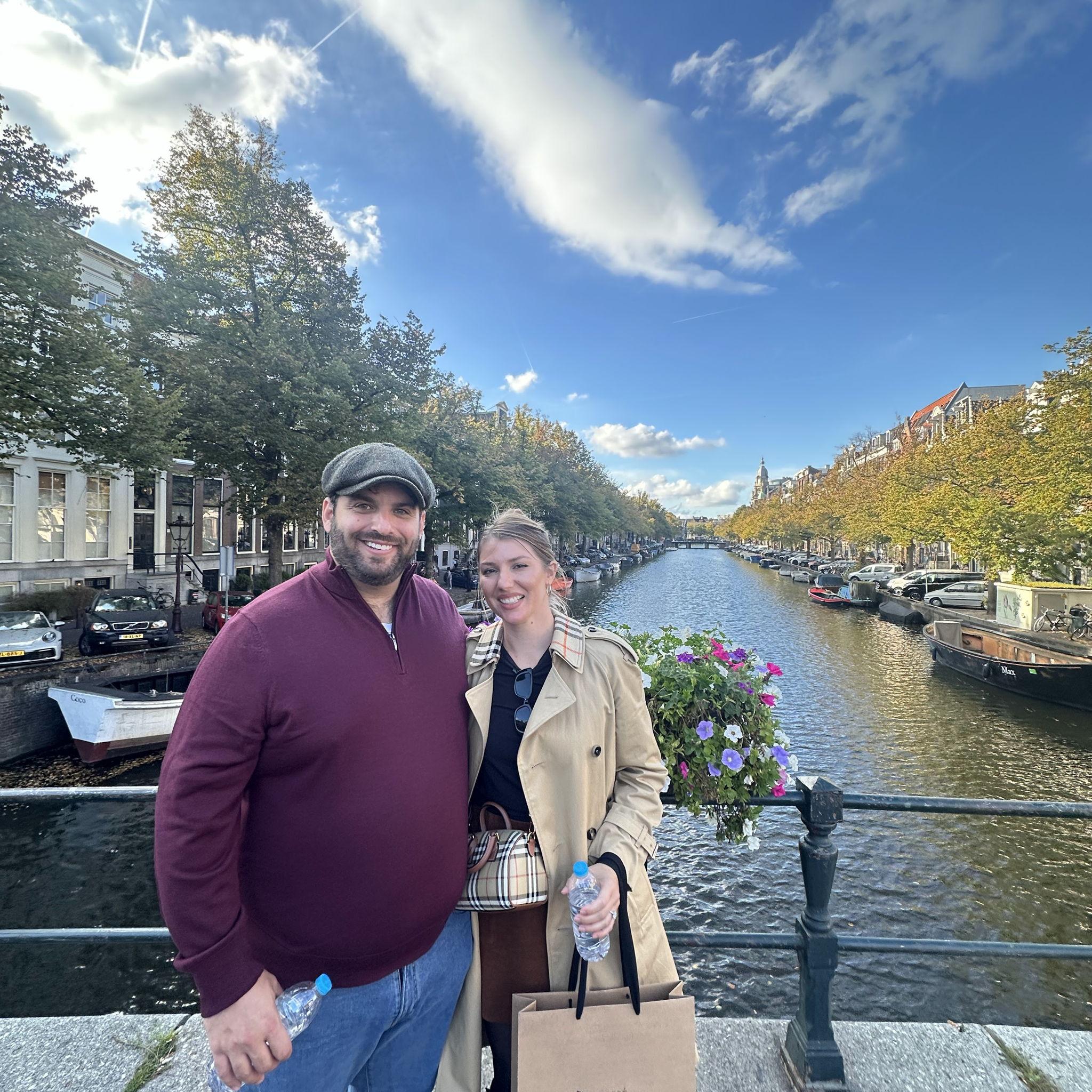 A romantic spot in Amsterdam.