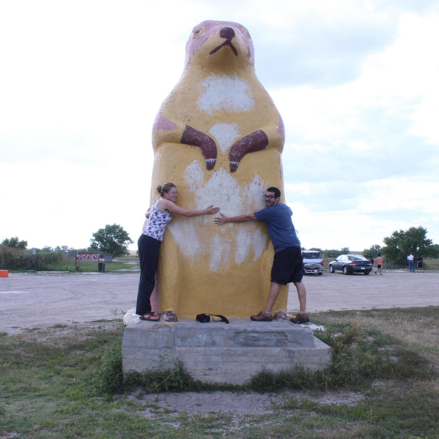 Badlands, Prairie Dog Gift Stop - 2014