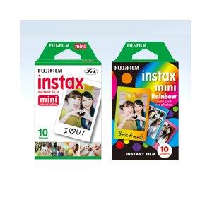 Fujifilm INSTAX Mini Instant Film Twin Pack (White)