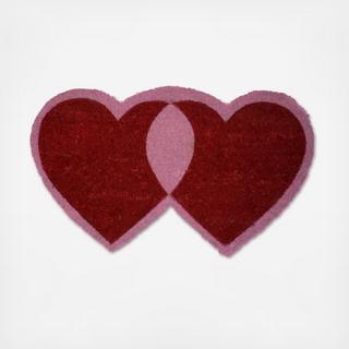 Heart Shaped Love Doormat