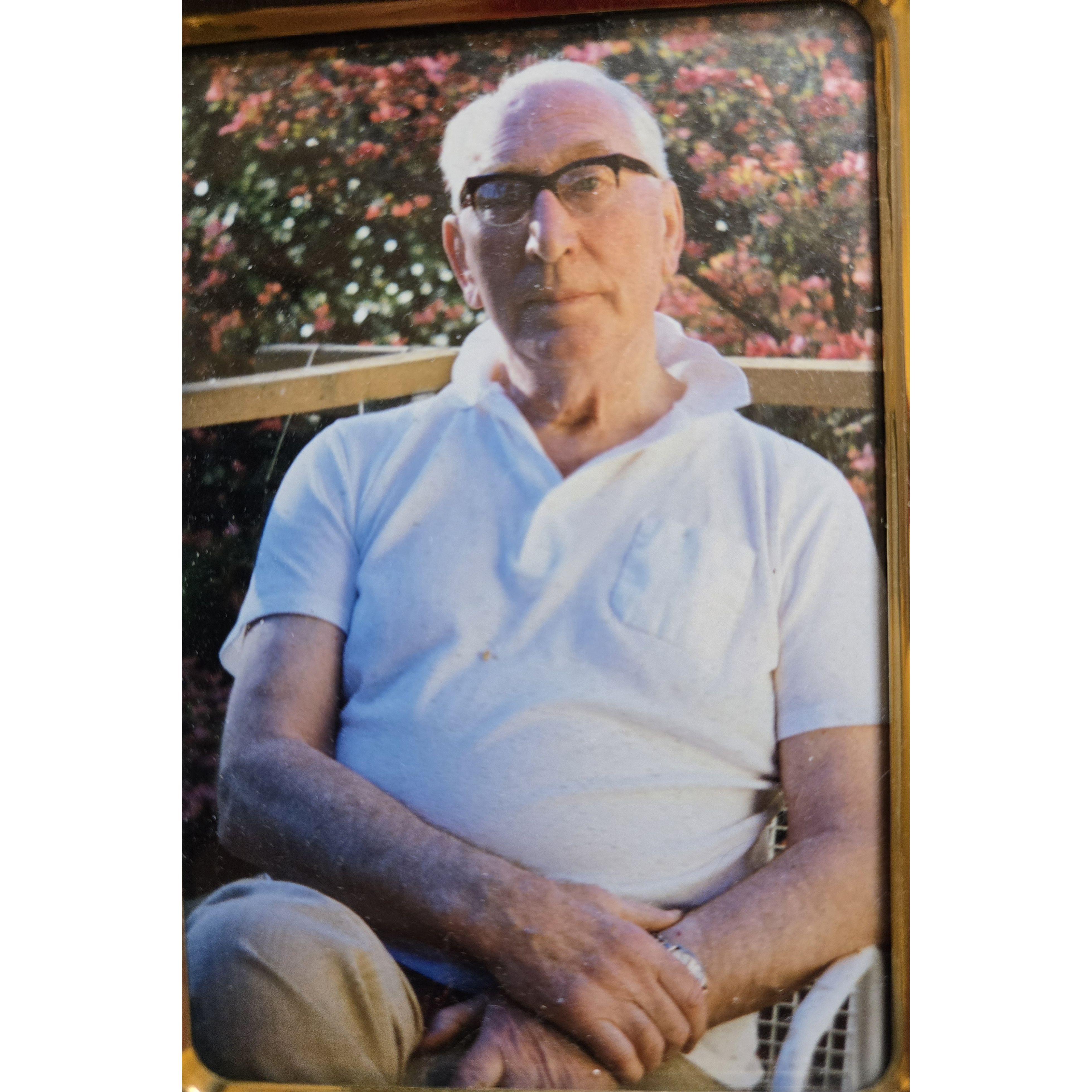 Charles James Reidy, Charlie's maternal grandfather and namesake. Here's a shot of him in his 70's, visiting seattle from England.