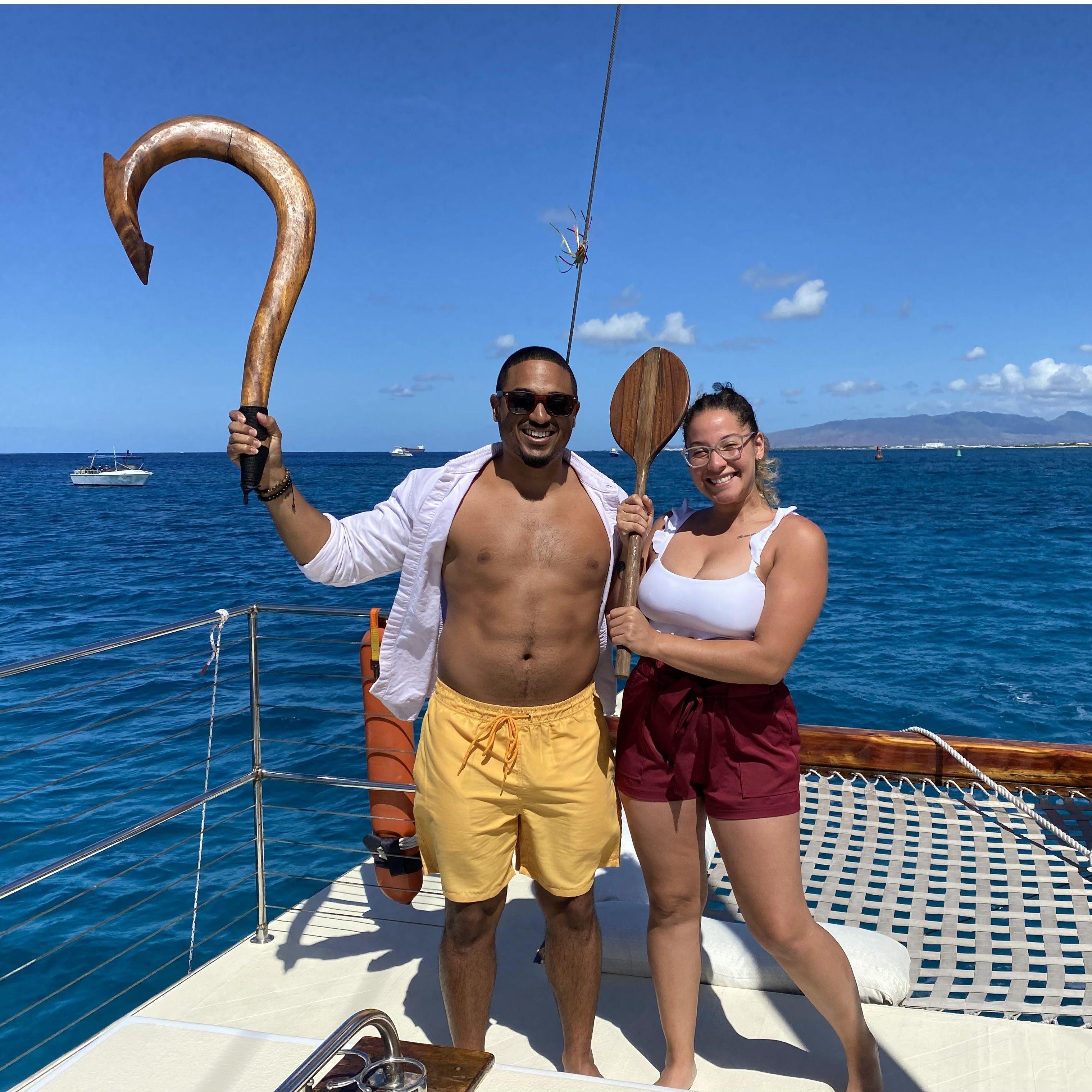 Channeling our Moana and Maui!