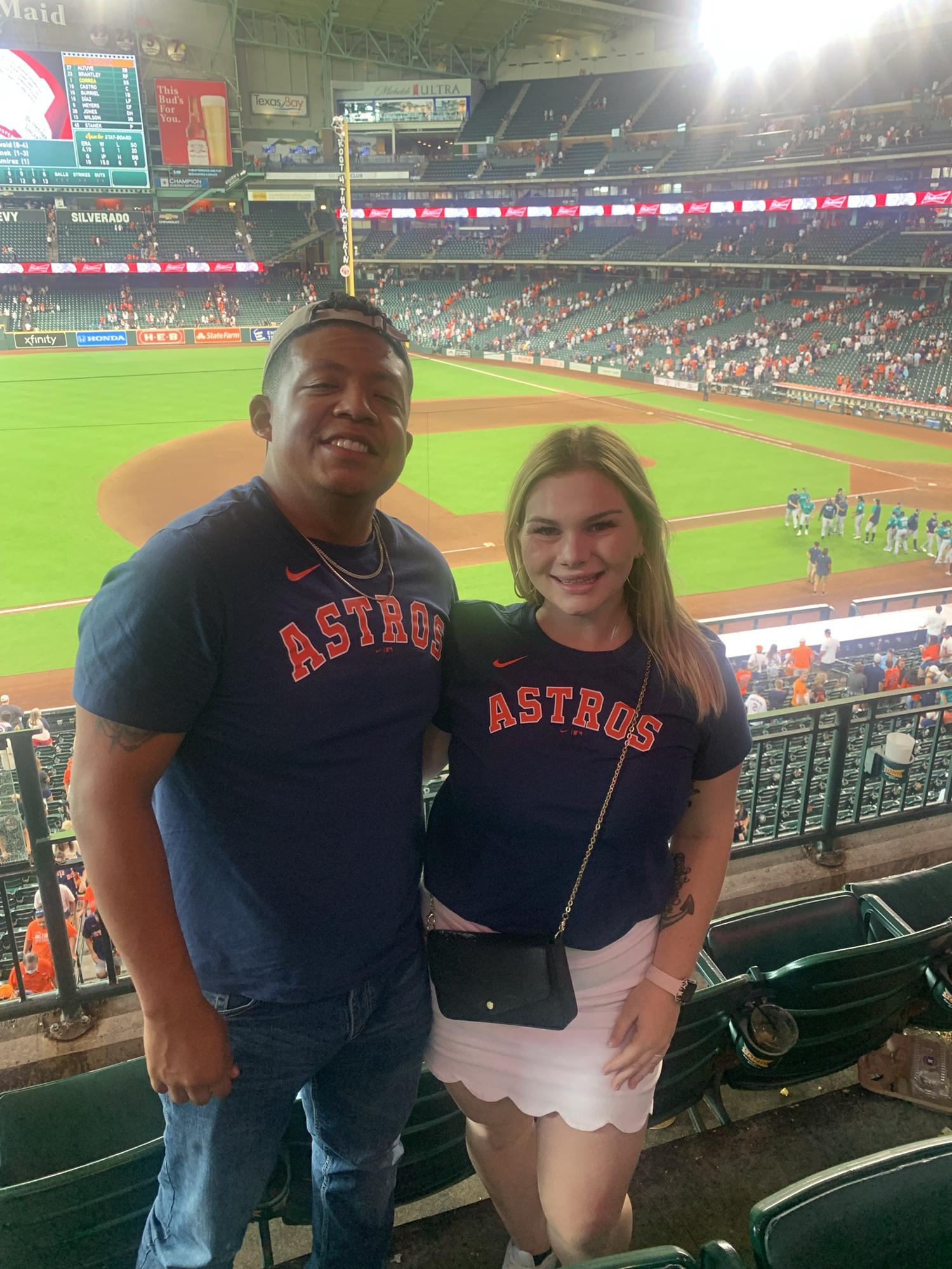 First Astro’s Game together!