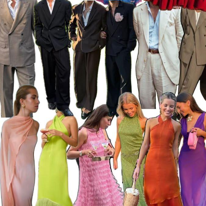 Wedding day colors