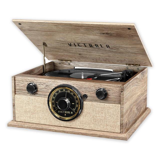 Victrola Wooden Music Center with Bluetooth