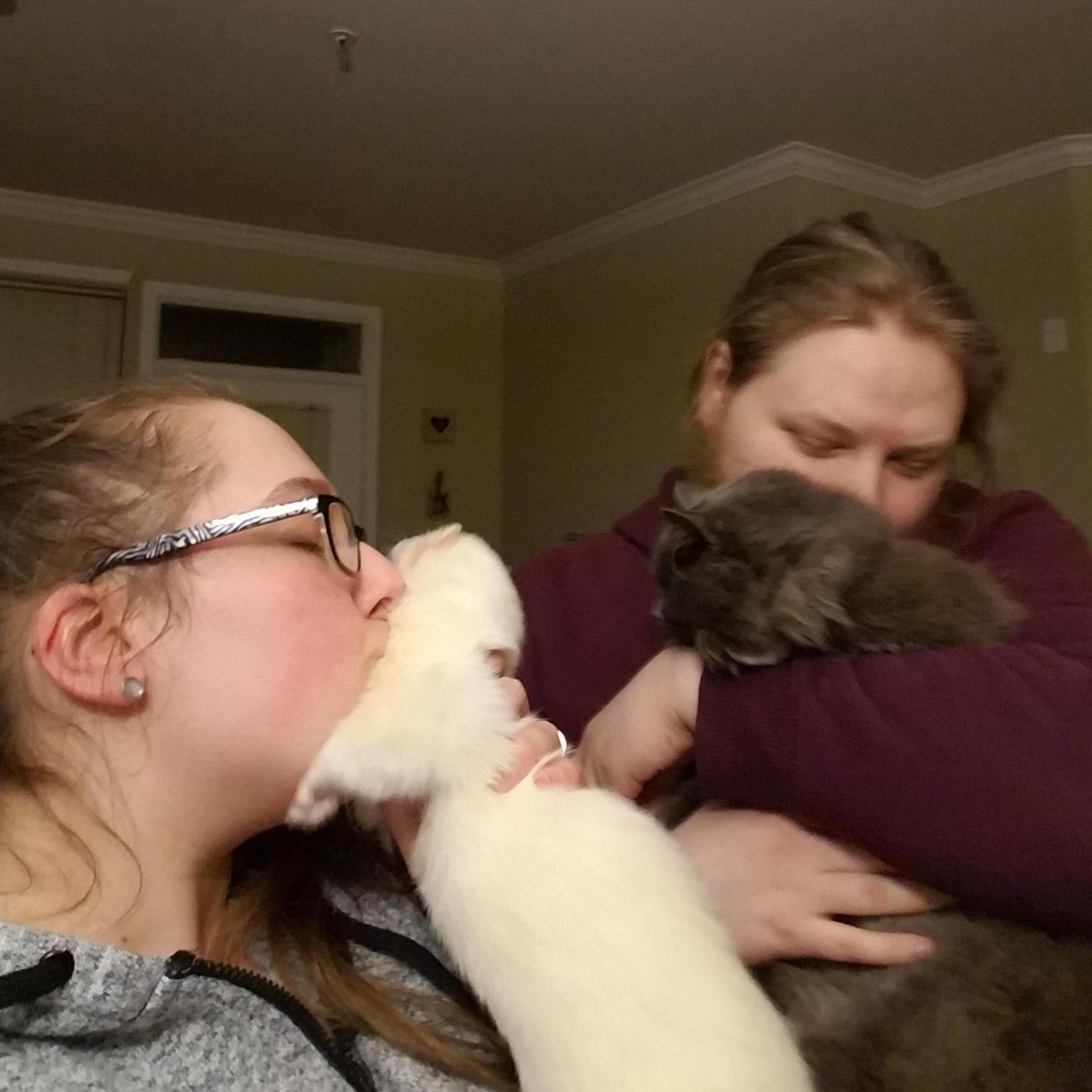 It's rare to see the whole family in one picture