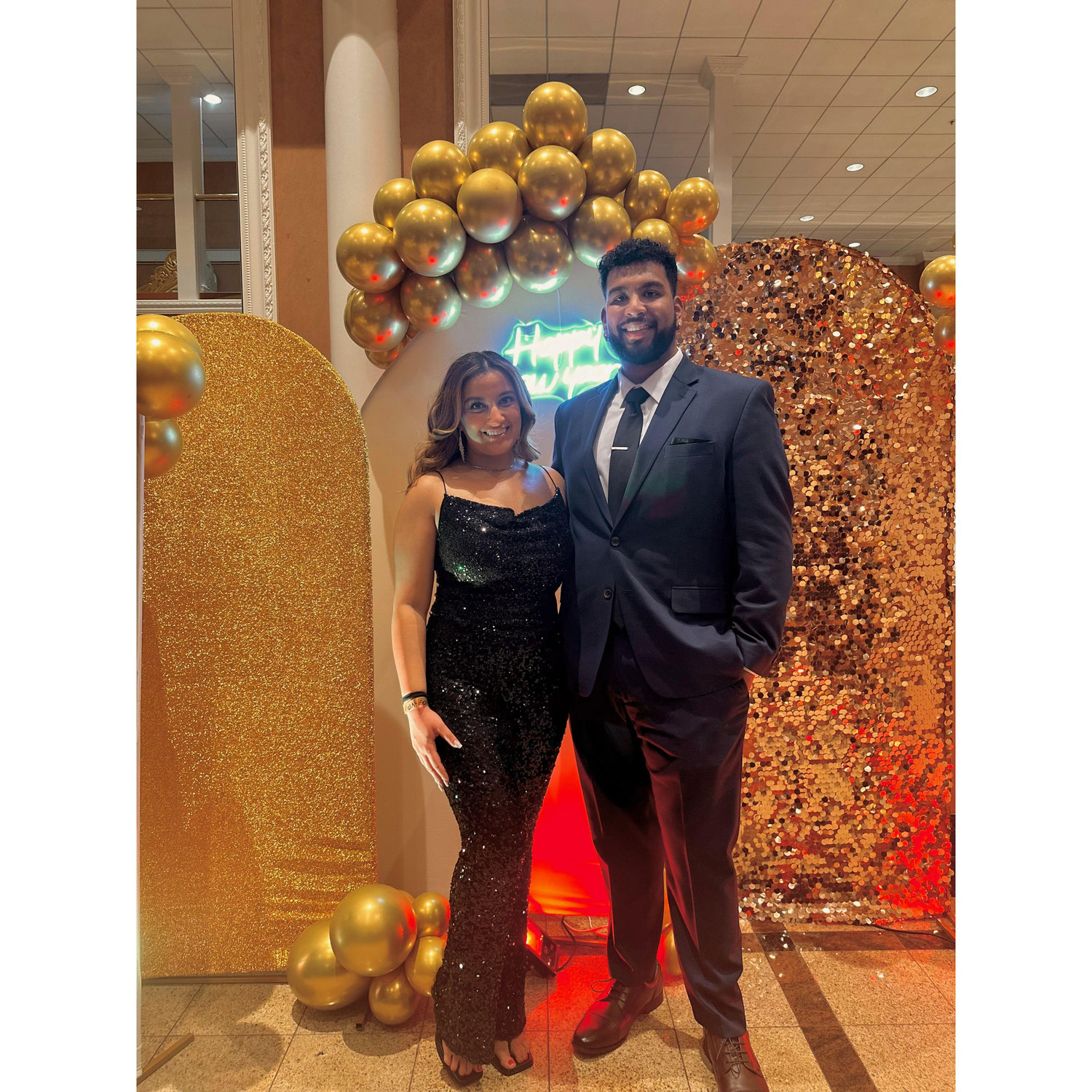 One of many new years together!