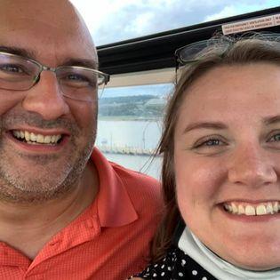 My 31st birthday on the National Harbor Ferris Wheel