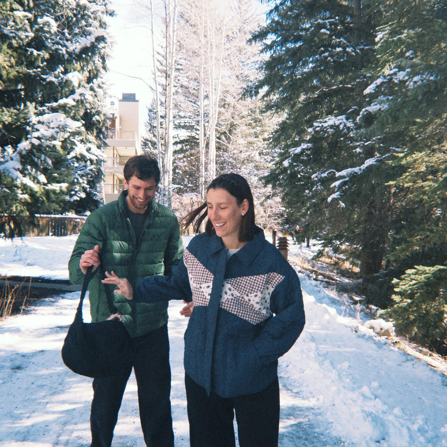 Grady came to surprise me for valentines day in CO