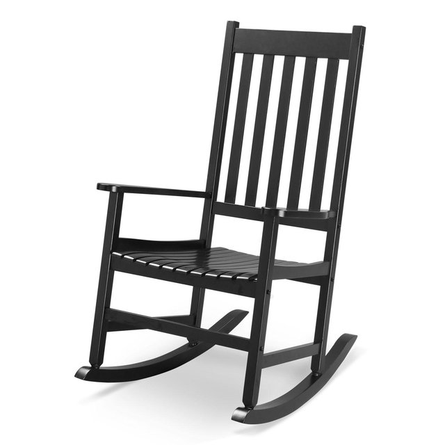Solid Wood Outdoor Rocking Chair