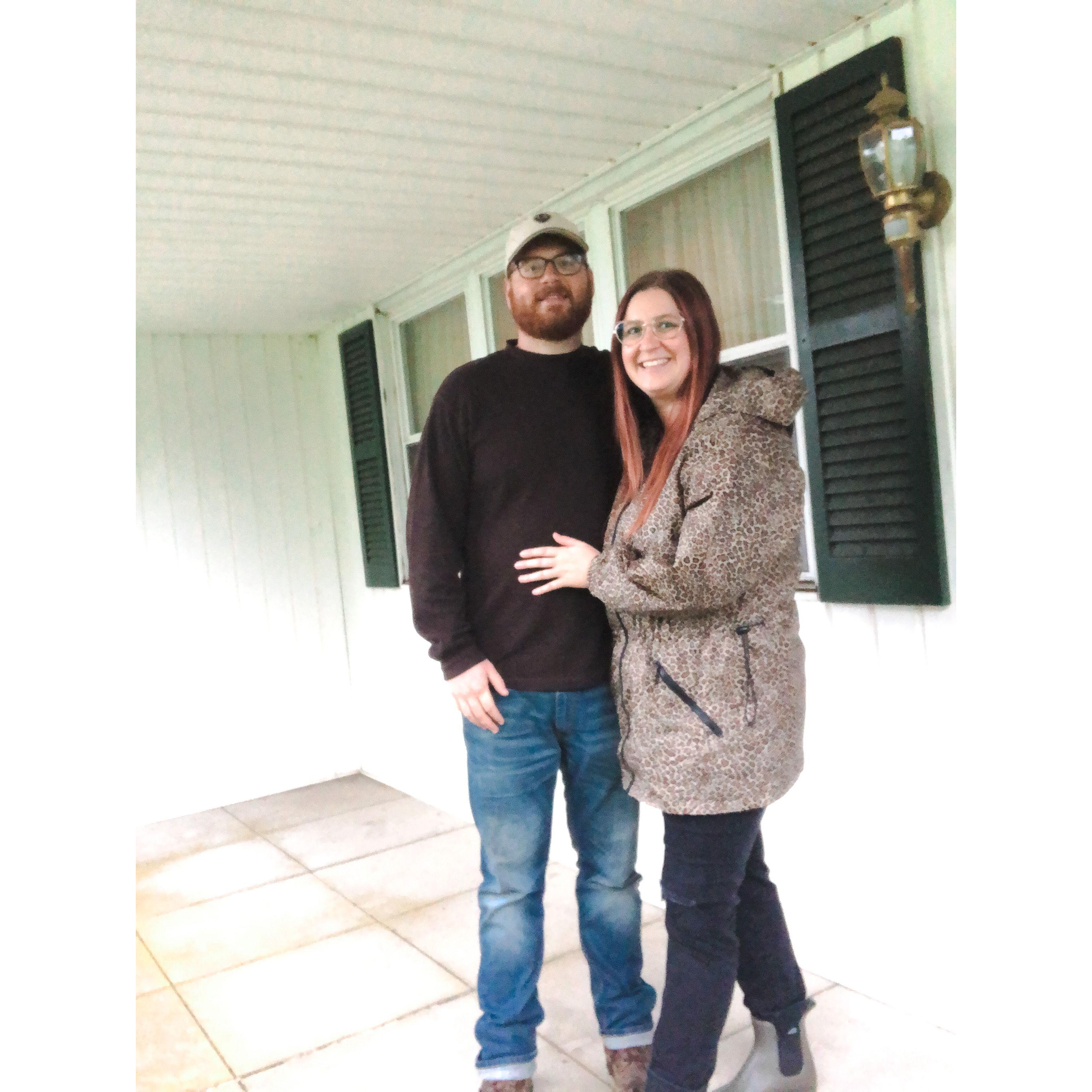 The day we closed on our first home - September 21, 2021