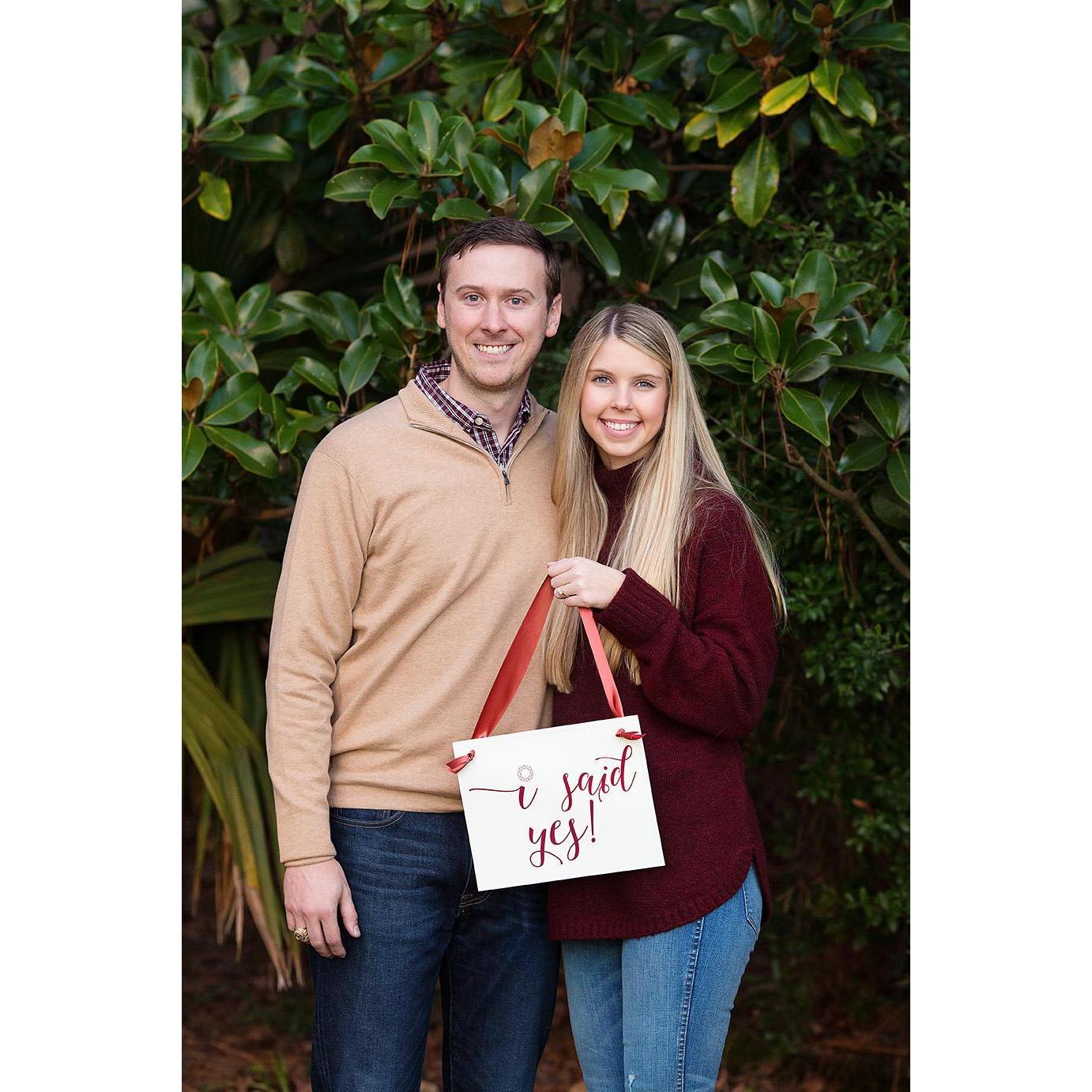 When we got engaged! 12/17/2018