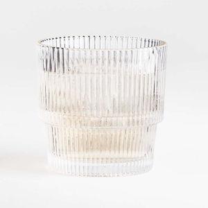 Atwell Ribbed Double Old-Fashioned Glass (11 oz)