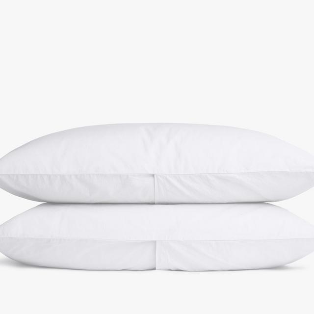 White - Percale Pillowcase Set