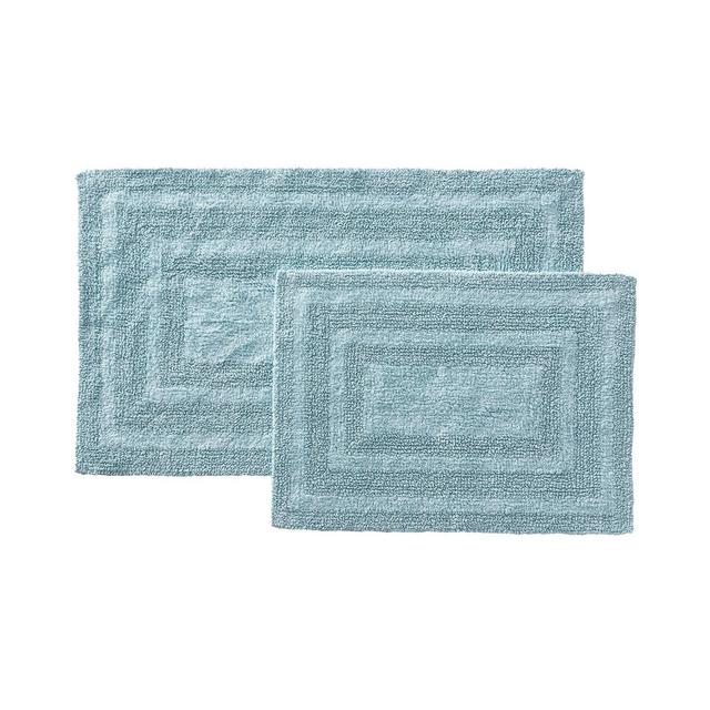 Eddie Bauer Logan Tufted Cotton Bath Rug Set, Pack of 2