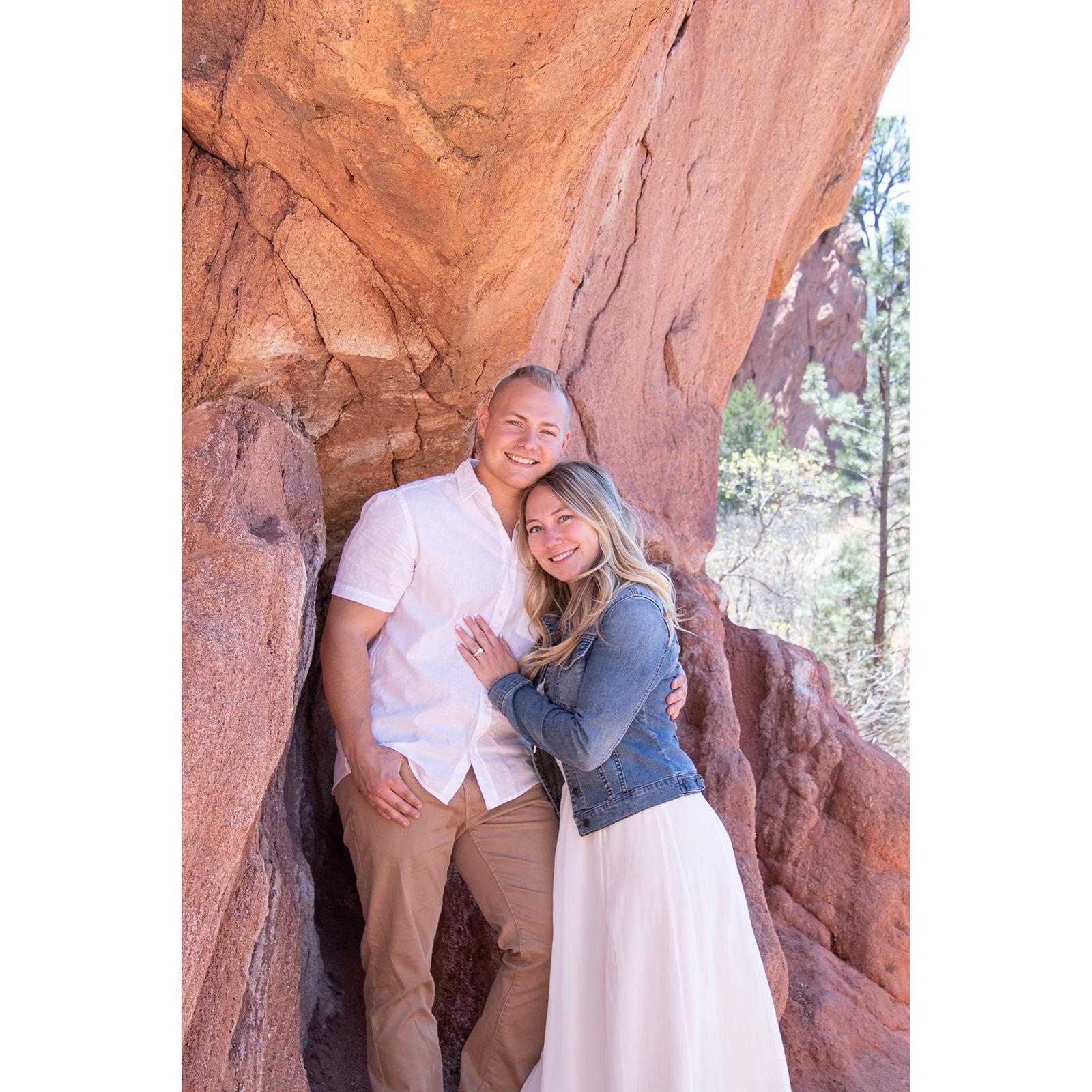 Our engagement photoshoot!