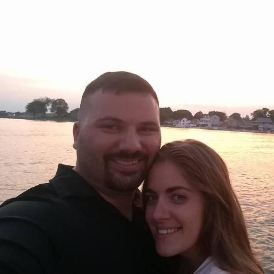 Taken right after the proposal. Dana was definitely crying.