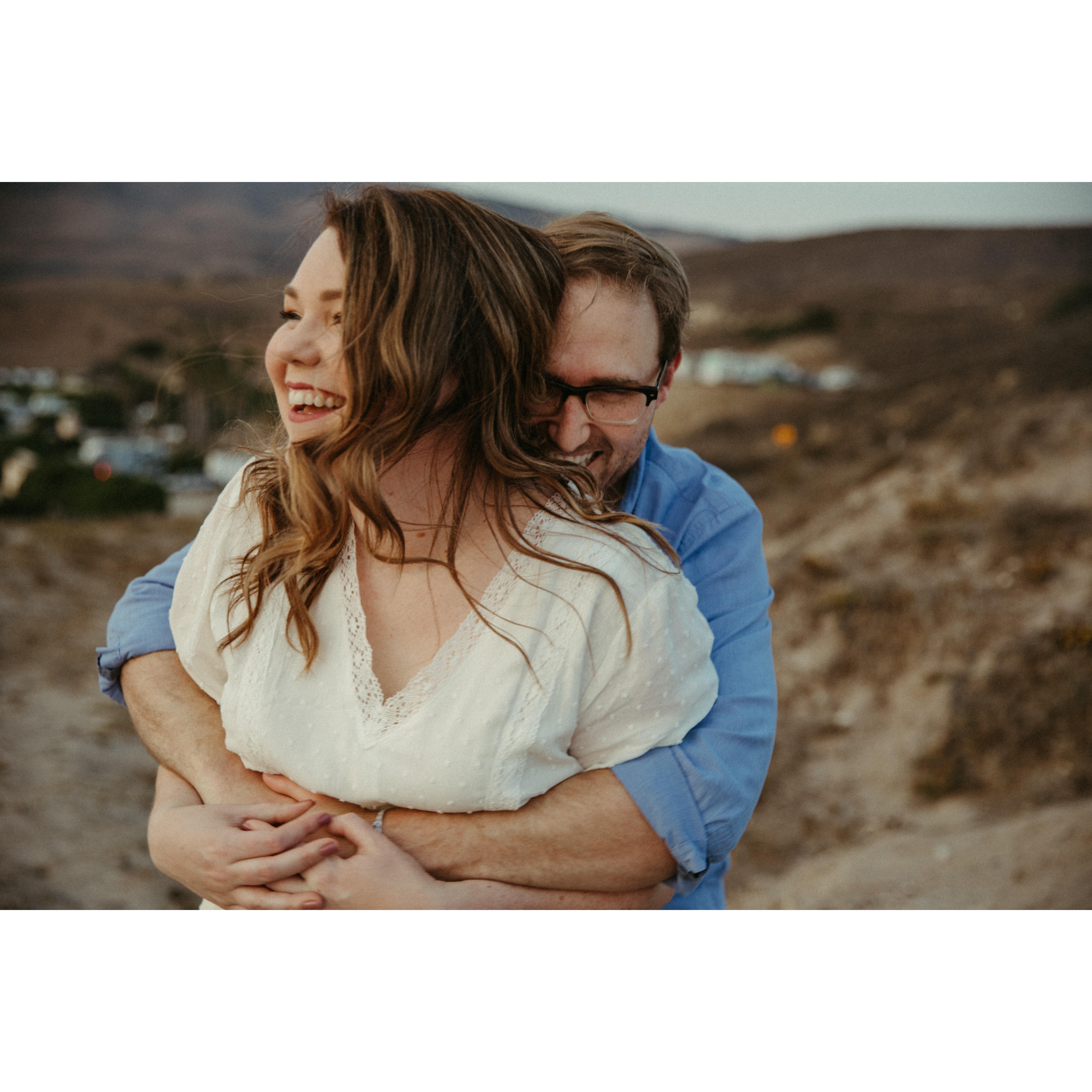 Jalama Beach engagement photos by Kadi Tobin.
