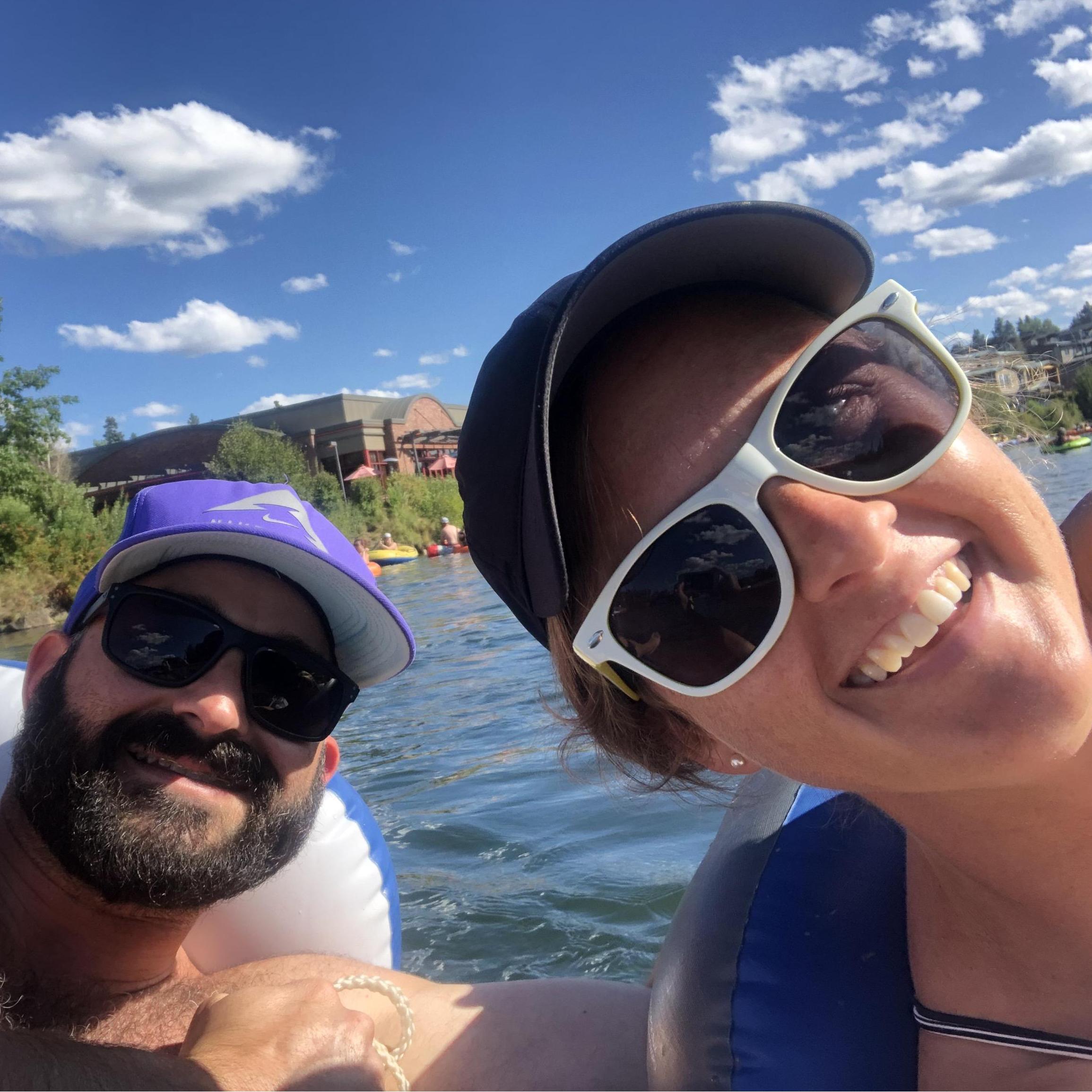 We love Central Oregon. This is from our first trip to Bend. We didn't know at the time that we'd be getting married on top of a nearby mountain that you can see from the city.